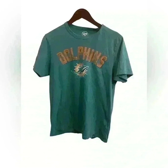 47 Brand Dolphins TShirt. Size S - Picture 1 of 3